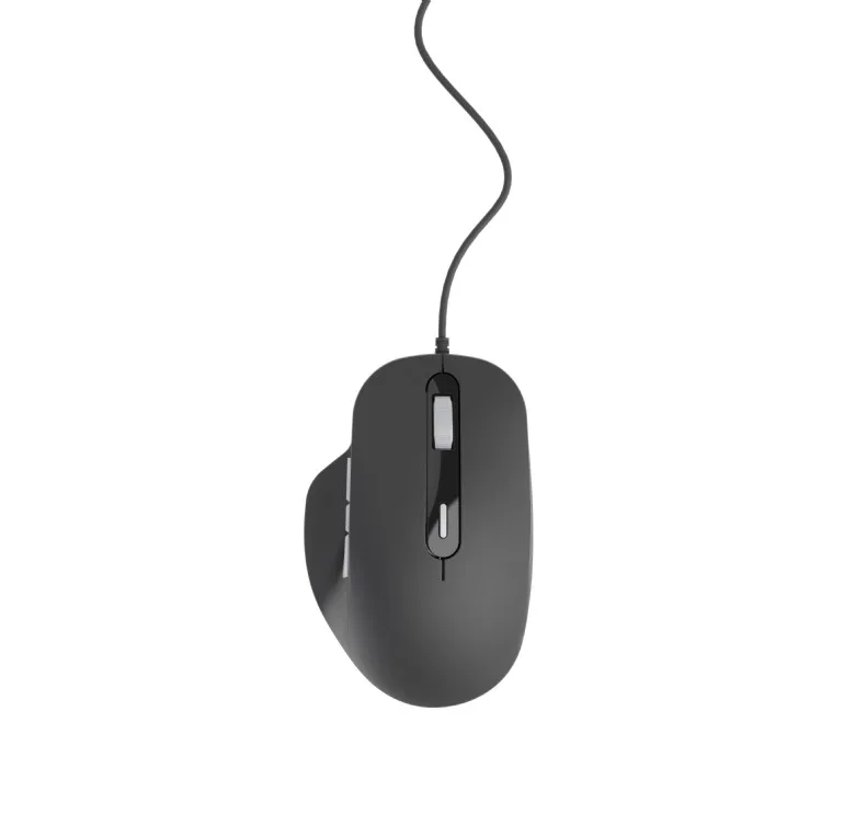 Gembird MUS-6B-02 6-Knops Bedrade Optische LED USB Muis, Zwart