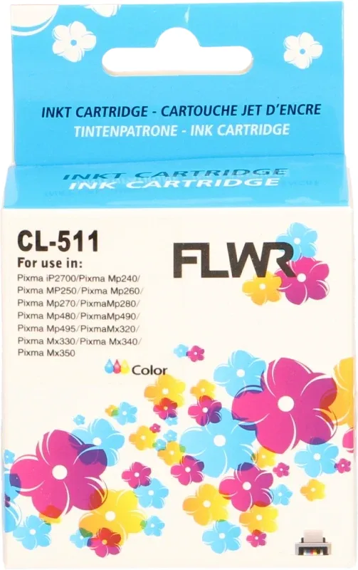 Canon CL-511 XL Kleur 14ml Cartridges