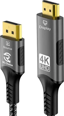 DisplayPort naar 4K HDMI Kabel, 1 M