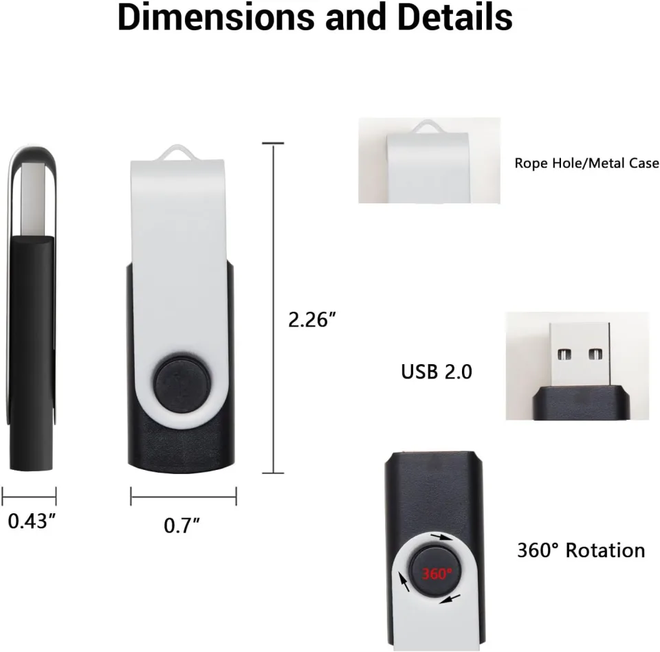 Flash Drive 8GB USB2.0 Usbstick