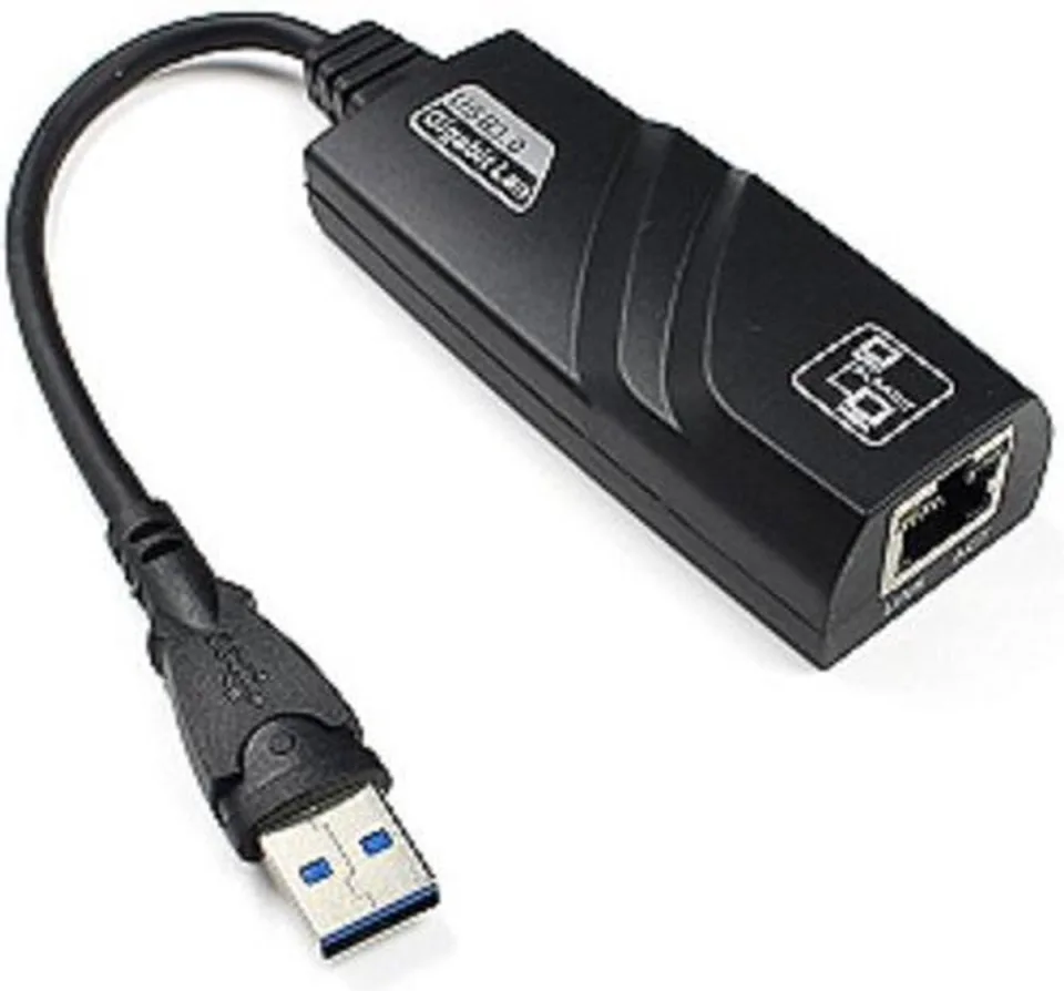 USB3.0-A/USB-C DBIT RJ45 Gigabit Lan Port Adapter